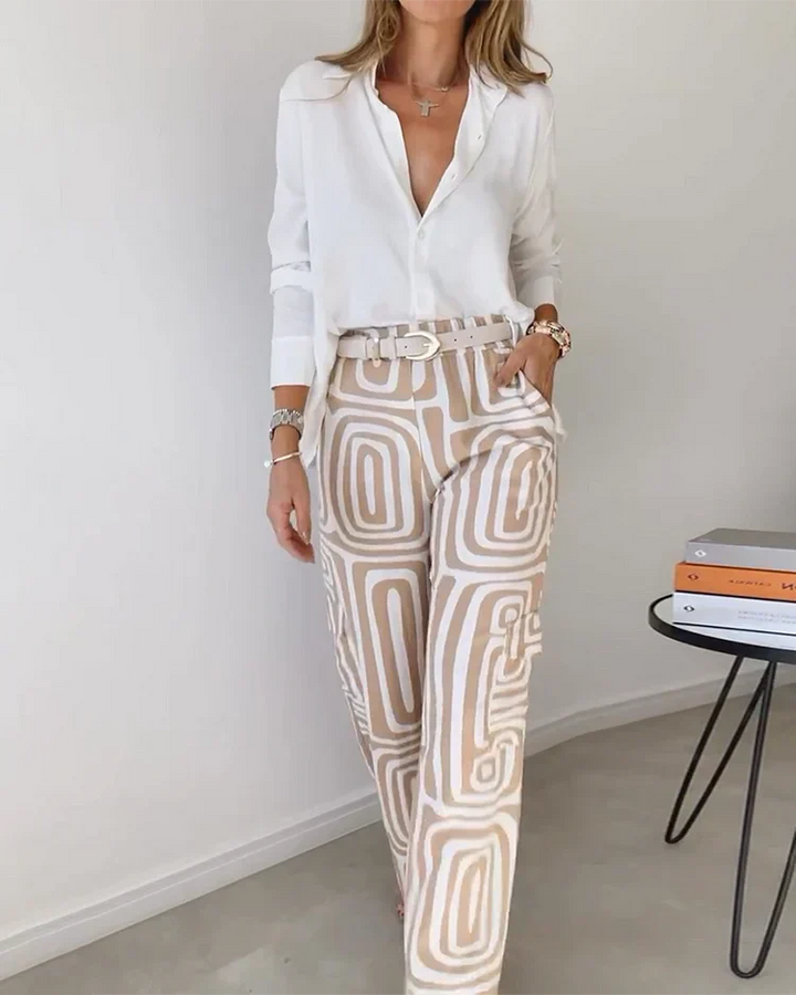 Clotilde | Trousers (FREE Blouse)