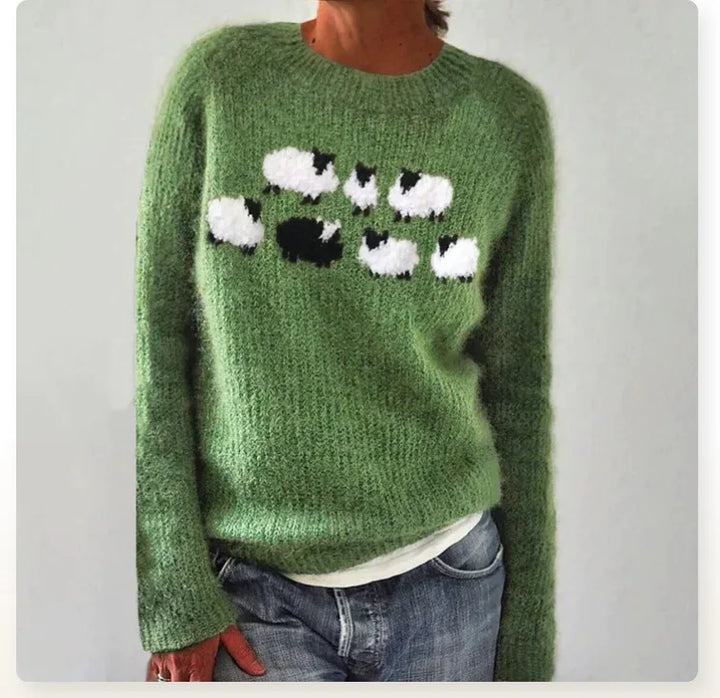 Avila | Retro fall sweater