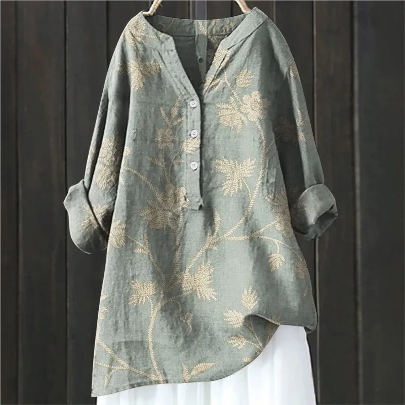 Adelheid | Blouse with floral print