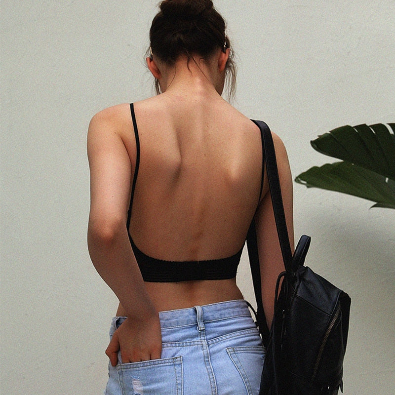 Katrin | Low-cut lace bra