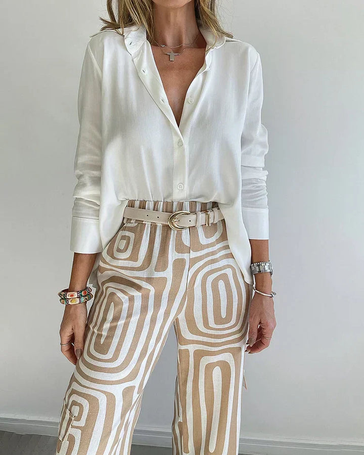 Clotilde | Trousers (FREE Blouse)